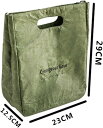 母の日 ランチバッグ 保冷 保温 おしゃれ 北欧 かわいい お弁当 袋 クラフト紙 デザイン フードバッグ(ブラウン)