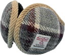 【全品P5倍★4/27 9:59迄】 ハリスツイード HARRIS Tweed イヤーマフ チャコール (グレーチェック)