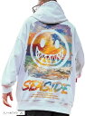 バックプリント フリースタイル 長袖 ストリート パーカー アウトドア メンズ(スノーホワイト, XL)