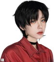 ウィッグ かつら メンズ ショート 男装 短髪 フルウィッグ 男性用 かっこいい クール 男女兼用 小顔 耐熱(黒茶)