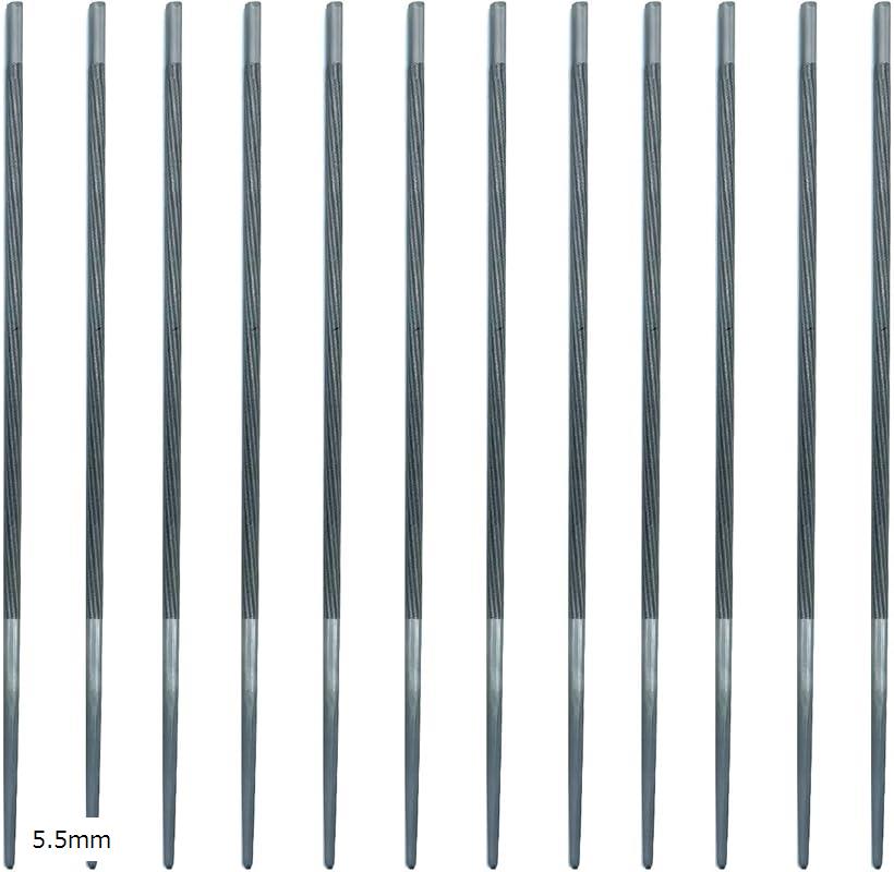 丸ヤスリ チェンソー チェーンソー やすり 棒ヤスリ ソーチェーン ソーチェン 研磨 研ぎ器 目立て 刃研..