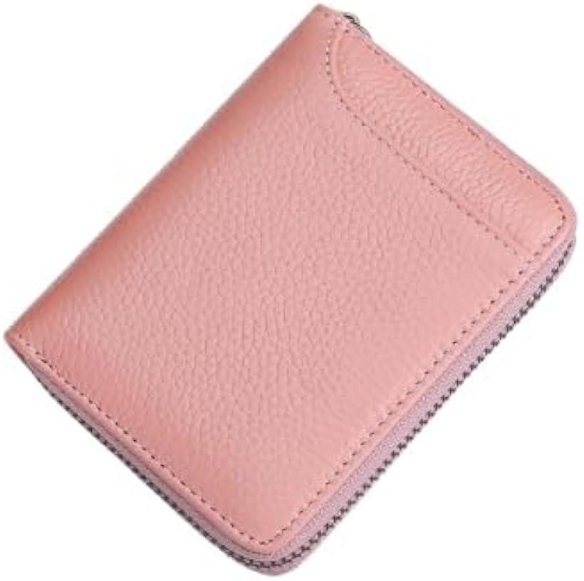 ミニ財布 コインケース ボックス型 コンパクト ファスナー ピンク (ピンク)