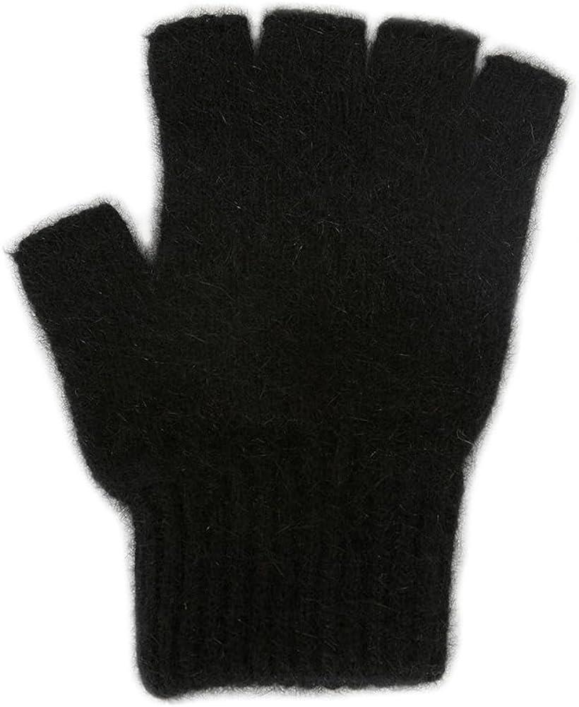 ポッサムメリノ 手袋 オープンフィンガーグローブ 防寒 防風 保温グローブ スマホ対応 男女兼用 暖かい..