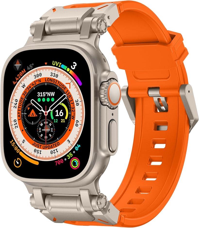 【全品P5倍★5/27 1:59迄】【 Royce&Roland 】Apple Watch対応 アップルウォッチ ベルト メンズ スポーツバンド バンド スポーツ 防水 柔らかい