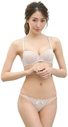 【全品P5倍★4/24 20時～】[Chica Hurra] レディース ブラジャー ひびかない ブラ ショーツ 勝負 下着 上下 セット 女性 シームレス