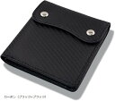 2つ折り 財布 レディース 本革 イタリアンレザー 薄型 スリム コンパクト 大容量 小銭入れ カード10枚収納 男女兼用 カーボン ブラックxブラック(カーボン(ブラックxブラック))(4)