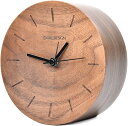 【全商品P5倍★5/9 20時～】置き時計 天然木 木製 卓上時計 アナログ おしゃれ 電池式