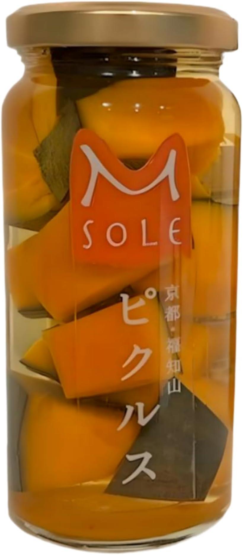 M SOLE 京都・福知山 ピクルス 160ml 国産 漬物 酢漬け 保存食品 (かぼちゃのピクルス)