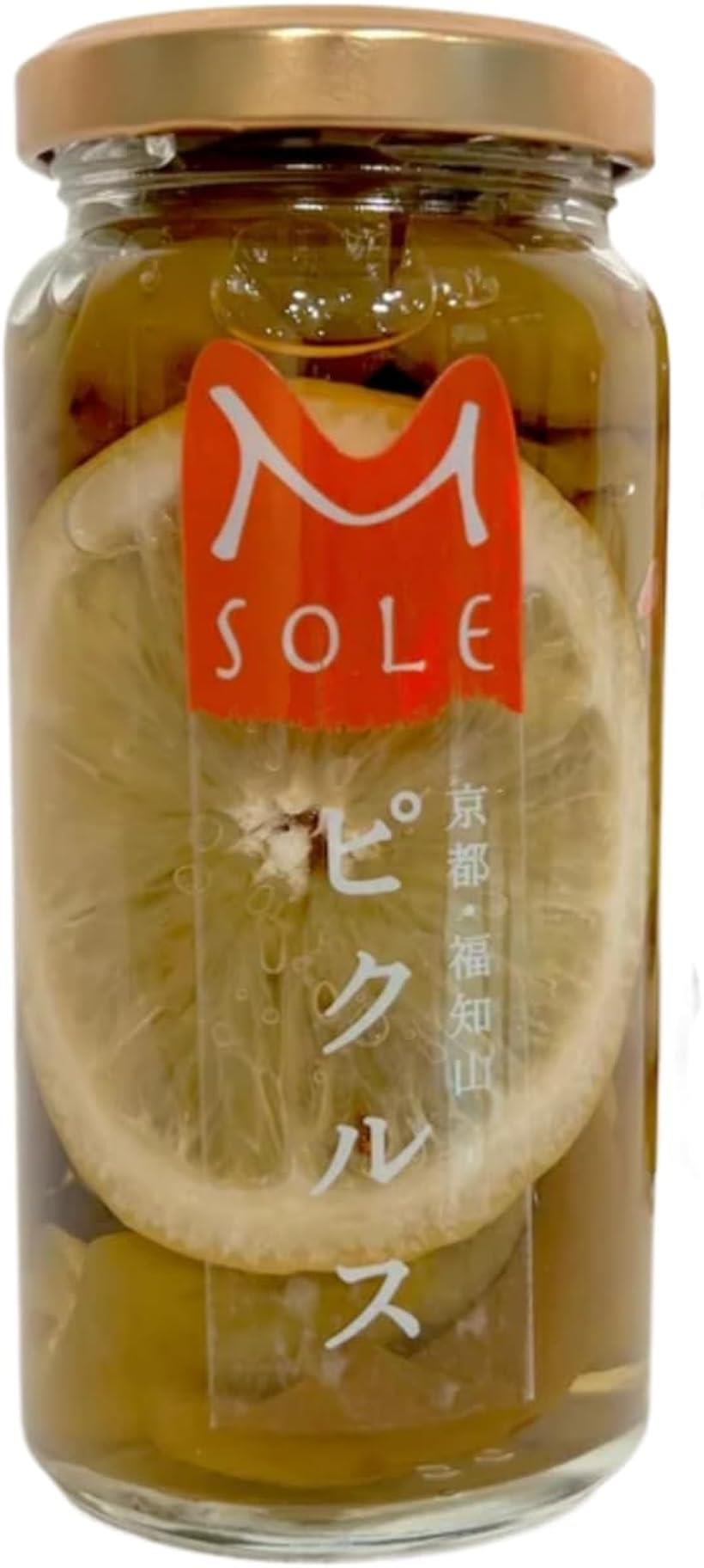 【全商品P5倍★5/16 1:59迄】M SOLE 京都・福知山 ピクルス 160ml 国産 漬物 酢漬け 保存食品 万願寺とうがらしのピクルス 