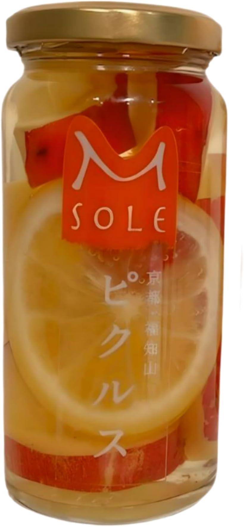 【全商品P5倍★5/16 1:59迄】M SOLE 京都・福知山 ピクルス 160ml 国産 漬物 酢漬け 保存食品 サツマイモのピクルス 