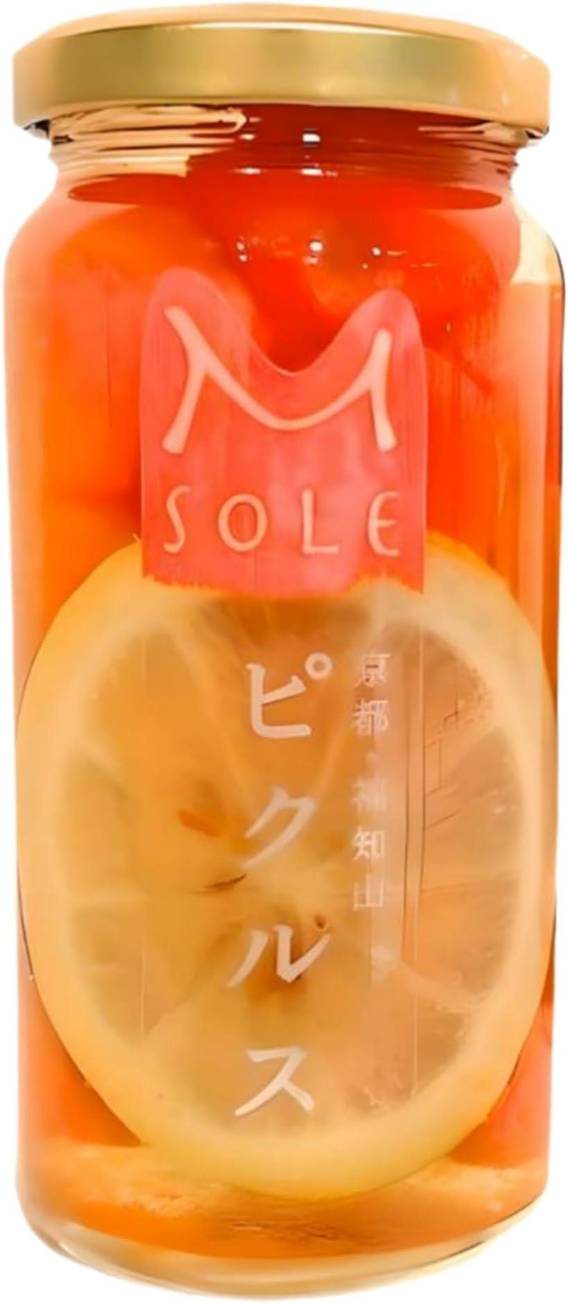 【全商品P5倍★5/16 1:59迄】M SOLE 京都・福知山 ピクルス 160ml 国産 漬物 酢漬け 保存食品 ミニトマトのピクルス 