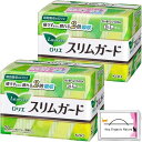 まとめ買い スリムガード 多い昼~ふつうの日用 羽つき 無香料 20.5cm 28枚 x 2個セット 合計56枚おまけ 特製ティッシュ付