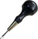 菱ギリ レザークラフト ツール 穴あけ 工具 檀木 菱錐 キリ a146(4mm)