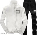 レッドレイ ジャージ 上下 セット セットアップ スウェット メンズ(ホワイト, XL)
