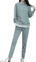 レッドレイ セットアップ ジャージ 上下セット パーカー レディース スポーツ ルーム ウェア(ブルー, 2XL)