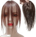部分ウィッグ かつら 女性 レディース 前髪未カット 真ん中分け センター分け 人毛100% ショート ストレート I型つむじ 頭頂部 白髪隠し カツラ うぃっ...