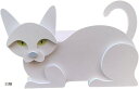 プランター ボックス 動物 猫 ネコ スタンド 植木鉢 花台 鉢植え 長方形 ガーデニング ガーデン 可愛い おしゃれ 大型 屋外(カラフル, 大)