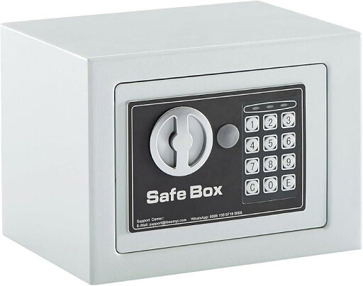 金庫 小型 家庭用 電子テンキー式 ミニ 日本製 safe 簡易 壁付け対応 保险箱 保险柜ホテル金庫 防犯金庫 子供用・学生用 店舗用 緊急キー2本 日本語説明書付 アンカーボルトx2本 White-White(White-White) 金庫 小型 家庭用 電子テンキー式 ミニ 日本製 safe 簡易 壁付け対応 保险箱 保险柜ホテル金庫 防犯金庫 子供用・学生用 店舗用 緊急キー2本 日本語説明書付 アンカーボルトx2本 White-White(White-White)