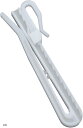 【楽天ランキング1位入賞】カーテンフック アジャスターフック 90mm 100個入り(ホワイト, 9cm)