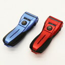 【選べるカラー】 充電式 スーパー スムーザー RSM-625 レッド ブルー 替え刃付 水洗い 可能 シェーバー 髭剃り お手入れ 簡単 ひげ 美容 綺麗 2...