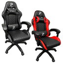 【あす楽対応】【送料無料 選べるカラー】 ゲーミングチェア pragma ブラック レッド YS-P01 人体工学 デスクワーク e-sports イースポーツ 職場 自宅 快適 椅子