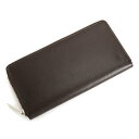 ランバンコレクション 財布 長財布 ラウンドファスナー チョコ LANVIN collection jlmw2lt2-20 メンズ 紳士 【送料無料】