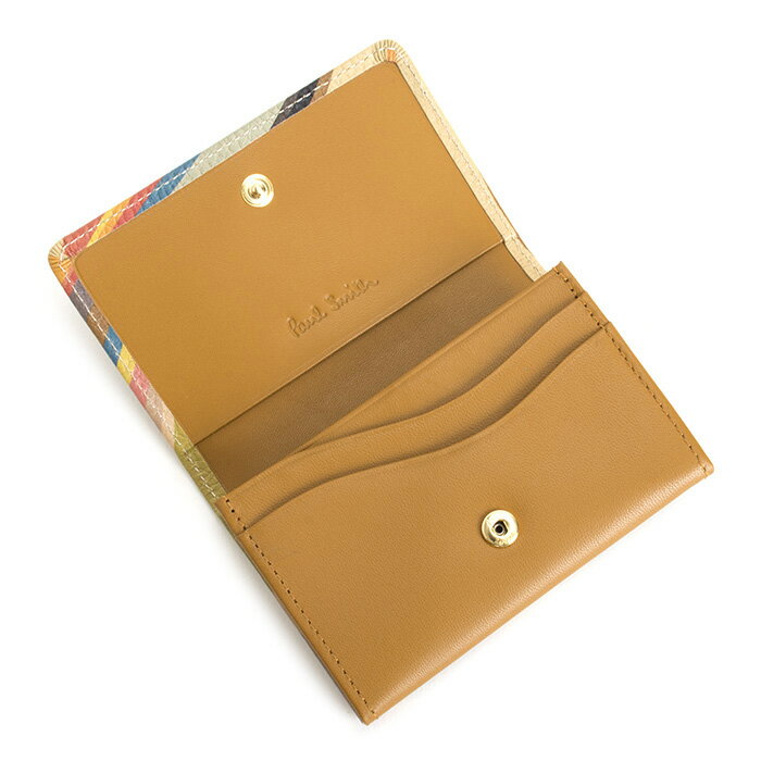 ポールスミス 名刺入れ カード入れ カードケース マルチ柄 Paul Smith pwu014-17 ...
