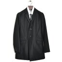 展示品 ホールナイン ニコル コート 46サイズ 黒(ブラック) シングルコート Whole9 NICOLE 05694963-49 メンズ 紳士