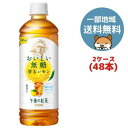 【販路限定品】キリン 午後の紅茶 おいしい無糖 香るレモン PET 600ml 48本入(2ケース)