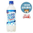 アサヒ カルピスソーダ500ml 24本(1ケース)