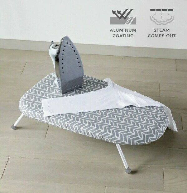 シービージャパン アルミコート 北欧柄舟形スチーム アイロン台 CI-04【送料無料】