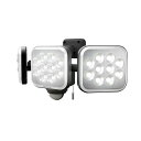 LEDセンサーライト ムサシ RITEX ライテックス LED-AC3036 コンセント式 12W×3灯 明るさ3000ルーメン フリーアーム式 人感センサーラ...