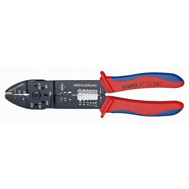 KNIPEX(クニペックス) 9722-240 クリンピングプライヤー (SB)(代引不可)【送料無料】