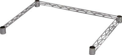 IRIS メタルラックコノ字バー 61cm MR61BK