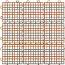 ワタナベ タイル システムスクエアー 30×30cm ブラウン【SQ-303】(床材用品・スノコ)