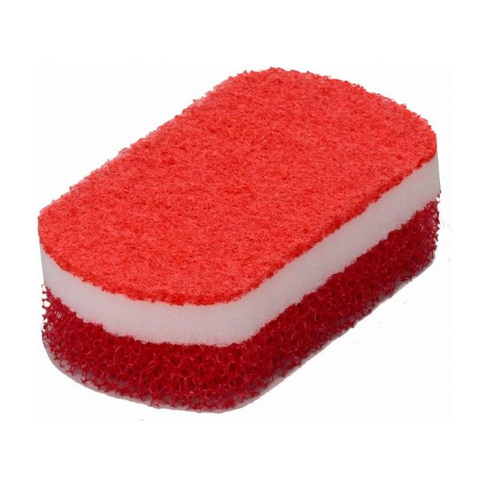 【10個セット】オーエ スマートホーム2 トリプルスポンジ レッド(代引不可)【送料無料】