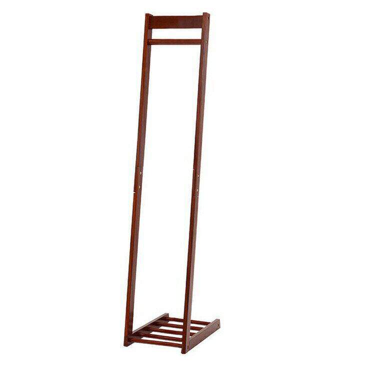 萩原 ハンガーラック VR-7214DBR 幅30cm シンプル(代引不可)【送料無料】