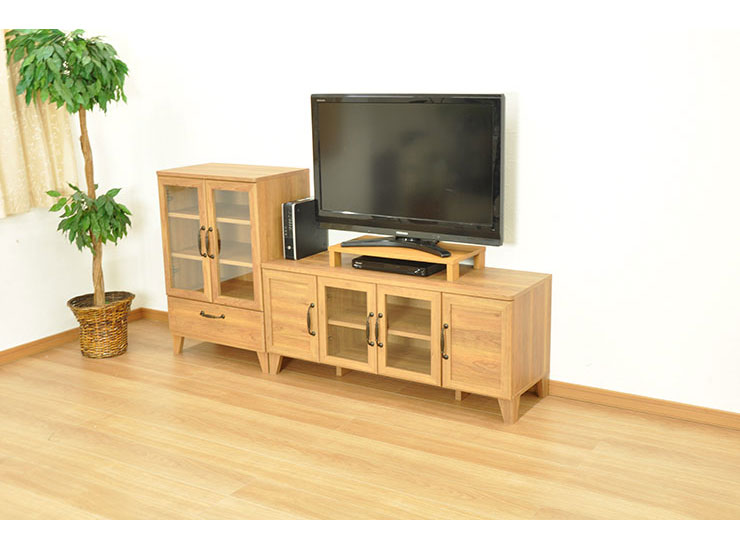 便利棚 棚 木目調 幅60cm 奥行30cm シェルフ ウッドシェルフ 棚板 脚付き 収納(代引不可)【送料無料】 [3]