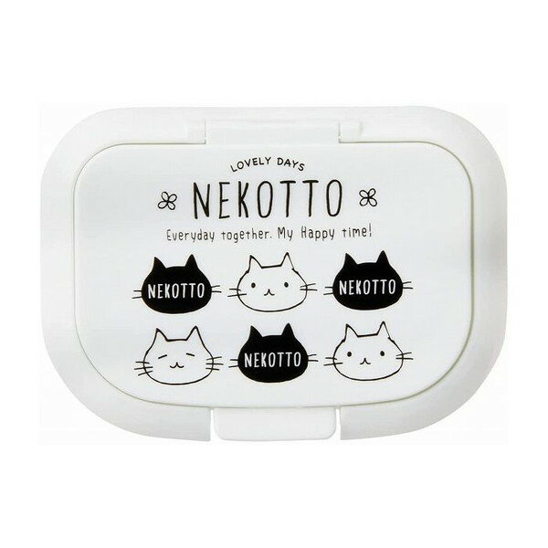 スケーター 抗菌ウェットシート用フタ ねこっと WTL1AG