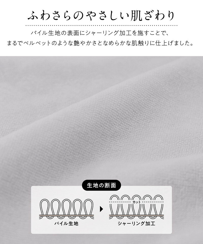 mofua ダブル BOXシーツ 綿100% 丸洗い 夏でも冬でもふわさら敷きパッド一体型BOXシーツ(抗菌防臭) オールシーズン ダブル【送料無料】 [3]