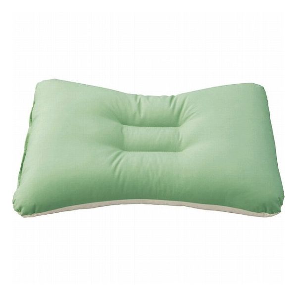西川 洗える肩口フィットまくら 小さめ グリーン 2435-55620 寝装品 繊維雑貨 枕(代引不可)【送料無料】のサムネイル