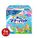 【6個セット】 マナーパッド Active Lサイズ 28枚 ビッグパック PMP-753 犬用 おむつ オムツ トイレ まとめ売り セット売り【送料無料】