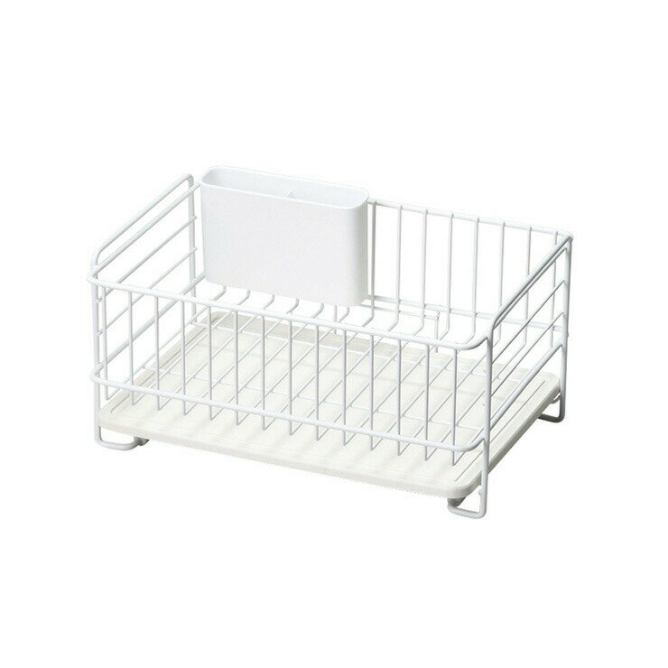 スキット 珪藻土トレー水切りバスケット ミニ ホワイト HB-5323 パール金属 キッチン用品 水切り 食器..