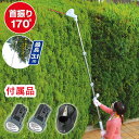 ムサシ 充電式 伸縮 スリムバリカン バッテリー2個セット PL-3001-2B ガーデニング ガーデントリマー 花 ガーデン DIY 草刈り機 コードレス 剪...