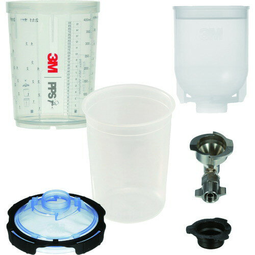 3M PPS シリーズ2.0 トライアルキット 400ml用 アダプタータイプ45付き(代引不可)【送料無料】