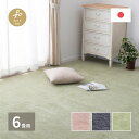 日本製 敷き詰めカーペット ラウム 江戸間6畳 約261×352cm フリーカット ペット 爪が引っかかりにくい タフトカーペット 平織り ラグマット 萩原 おしゃれ ラグ 絨毯 北欧 モダン 無地(代引不可)【送料無料】(3)