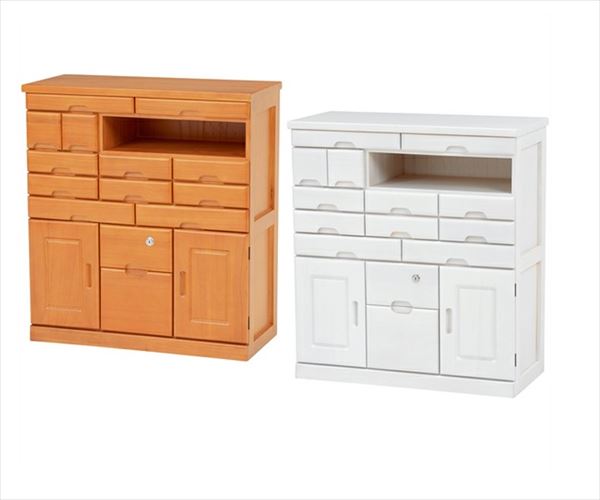 FAX台 ファックス台 収納 サイドチェスト リビングチェスト リビング収納 FAX台 鍵付き MFX-6231(代引..