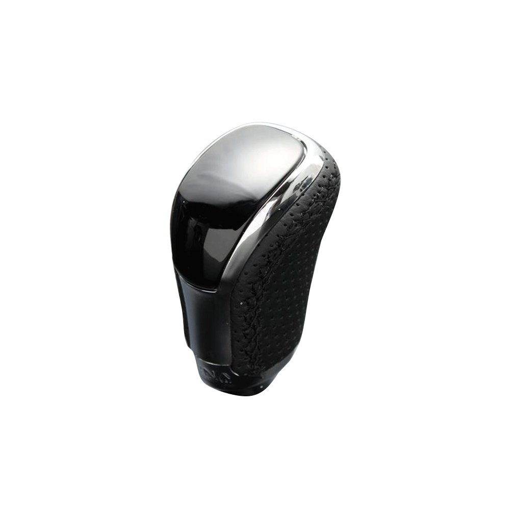 (ピアノブラック×ブラックユーロステッチ) Vタイプスタンダード シフトノブ エスクァイア 80系 FEGGARI STV126EBK-017