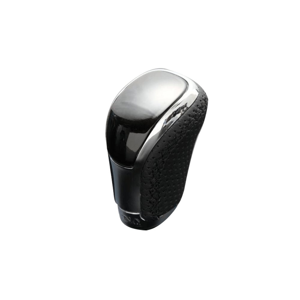 (黒木目ゴールド×ブラックユーロステッチ) Vタイプスタンダード シフトノブ エスティマ 50系 4型 FEGGARI STV152EBK-019