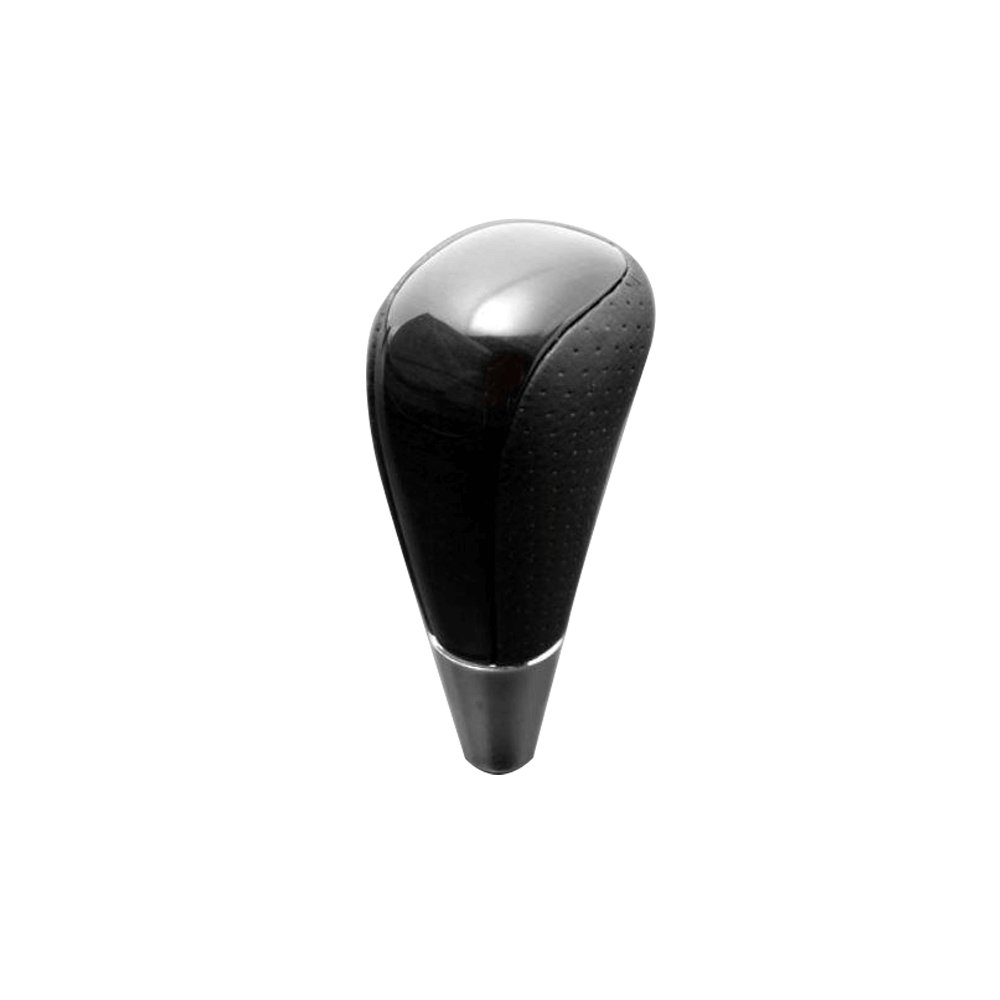 (黒木目×パンチングレザー) ロングタイプ シフトノブ ハリアー 60系 FEGGARI SLT21C-034-027